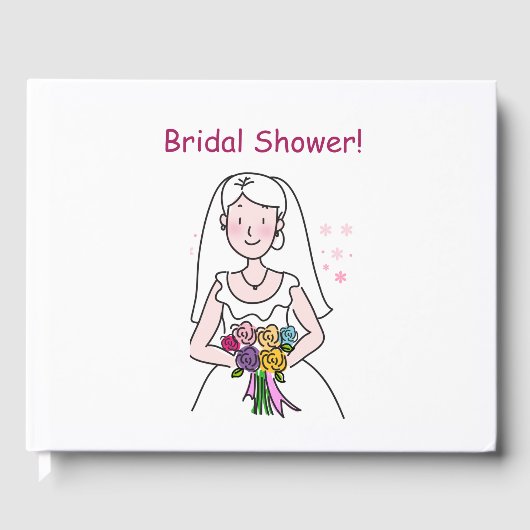 ザーズ結婚ブライダルシャワー ゲストブック (正面)