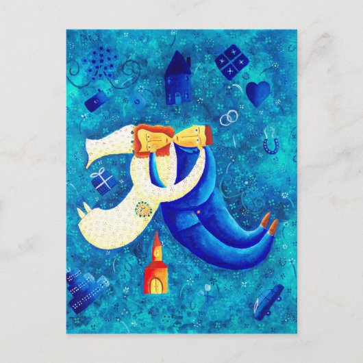 ザーズ結婚 ポストカード (正面)