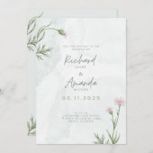 ザーズ結婚 招待状 (正面/裏面)