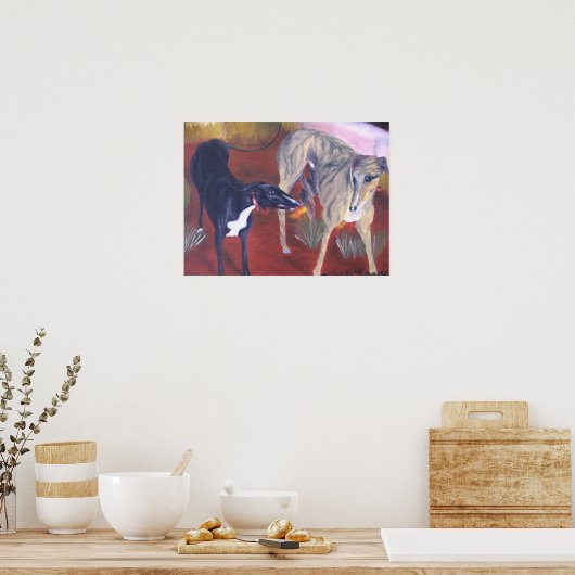 ザーズ警告ズ ポスター (キッチン)