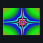 ザール ポストカード<br><div class="desc">シンプルで強力なMandelbrotフラクタル画像。</div>