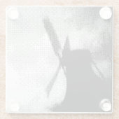 ザーンシェンウィンドミル ガラスコースター (裏面)