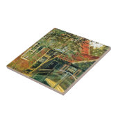 ザーンダムのクロード・モネ著少し橋 タイル (側面)