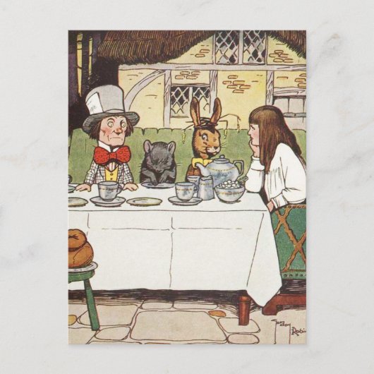 ザ不機嫌ティーパーティー ポストカード (正面)
