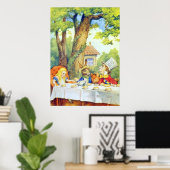 ザ不機嫌ハターズティーパーティーフルカラー ポスター (ホームオフィス)