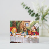 ザ不機嫌ハッターの紅茶パーティー インビテーションポストカード (スタンド正面)