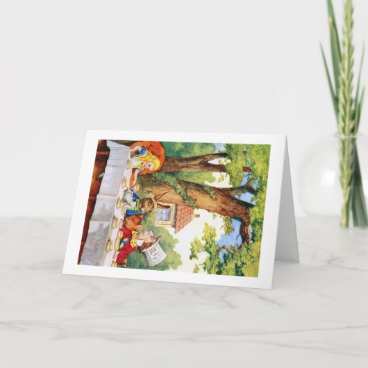 ザ不機嫌ハッターの紅茶パーティー カード (正面)