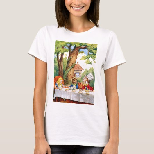 ザ不機嫌ハッターの紅茶パーティー Tシャツ (正面)