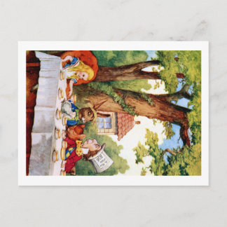 ザ不機嫌ハッターの紅茶パーティーinワンダーランド インビテーションポストカード