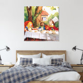 ザ不機嫌ハッターの紅茶パーティーinワンダーランド キャンバスプリント (インサイチュ (寝室))