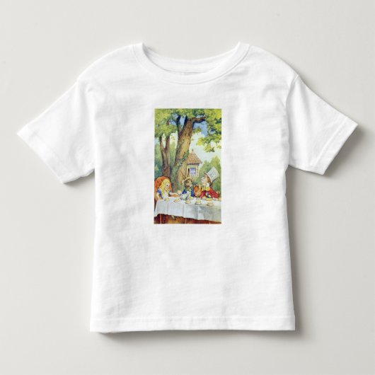 ザ不機嫌ハッターズティーパーティー トドラーTシャツ (正面)