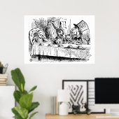 ザ不機嫌ハッターズティーパーティー ポスター (ホームオフィス)