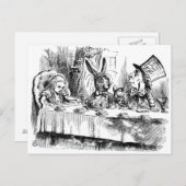 ザ不機嫌ハッターズティーパーティー ポストカード (正面/裏面)