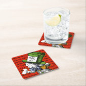 ザ不機嫌ハッタートライベット スクエアペーパーコースター (インサイチュ)