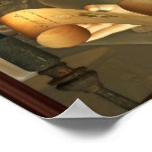 ザ不機嫌ハッタープリント ポスター (角)