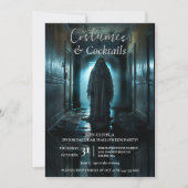 ザ不気味な見知らぬ人ハローウィンパーティ 招待状 (正面)