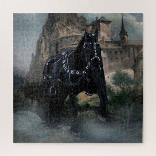 ザ中世の馬 – パズル (縦)