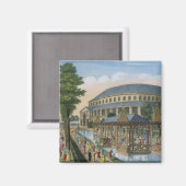 ザ中国のハウス、ロタンダと会社 マグネット (正面/裏面)