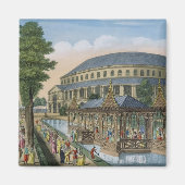 ザ中国のハウス、ロタンダと会社 マグネット (正面)