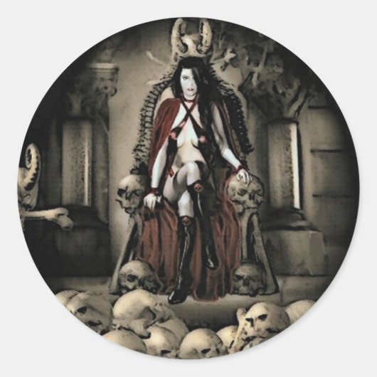 ザ保バンパイア ラウンドシール (正面)