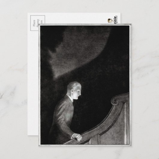 ザ写真オブドリアングレーヴィンテージイラストレーション ポストカード (正面/裏面)