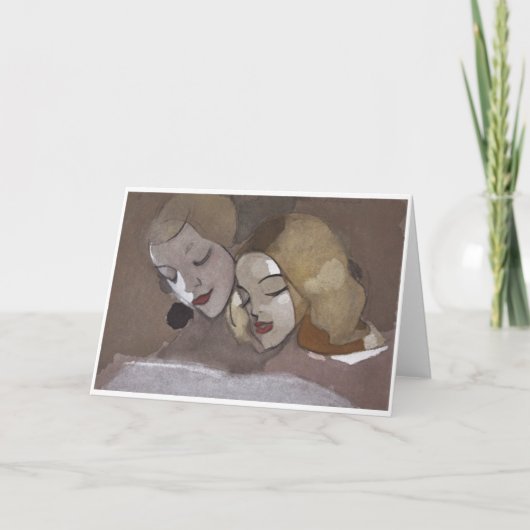 ザ写真ブックHelene Schjerfbeck カード (正面)