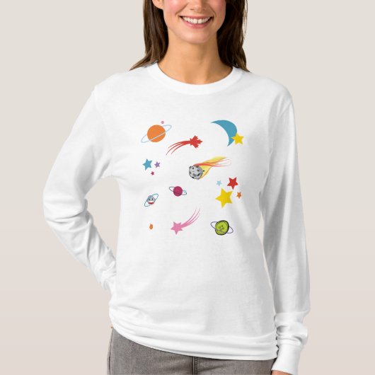 ザ冥王星長袖 Tシャツ (正面)