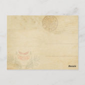 ザ出生クリスマスイエズス崇拝はがき ポストカード (裏面)