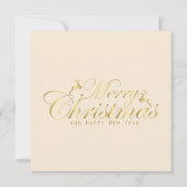 ザ出生クリスマスグリーティング カード (裏面)