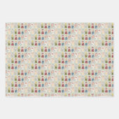 ザ出生クリスマスホリデーセージ ラッピングペーパーシート (正面2)