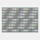 ザ出生クリスマス休暇の海軍 ラッピングペーパーシート (正面2)