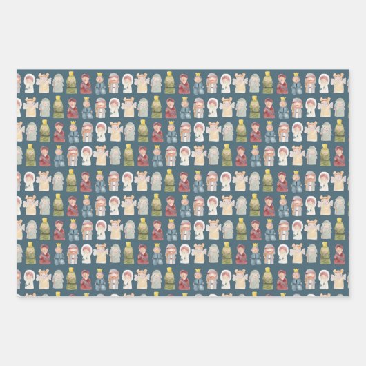 ザ出生クリスマス休暇の海軍 ラッピングペーパーシート (正面2)