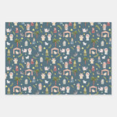 ザ出生クリスマス休暇の海軍 ラッピングペーパーシート (正面)