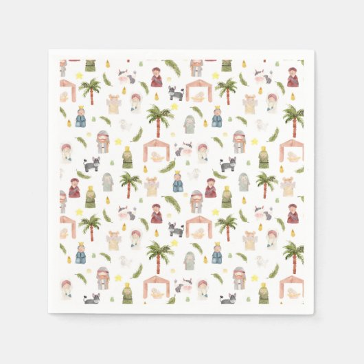 ザ出生クリスマス スタンダードカクテルナプキン (正面)