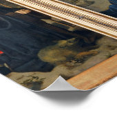 ザ出生シーンイエスキリスト誕生天使サン ポスター (角)