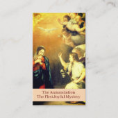 ザ受胎告知祈りの言葉カード コーリングカード (正面)