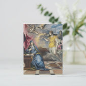 ザ受胎告知 – エルグレコ ポストカード (スタンド正面)