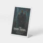 ザ呪い開花 台座サイン (正面)