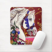 ザ回転木馬ホース マウスパッド (マウス)