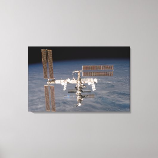ザ国際的宇宙ステーション16 キャンバスプリント (正面)