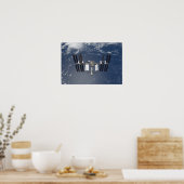 ザ国際的宇宙ステーション16 ポスター (キッチン)