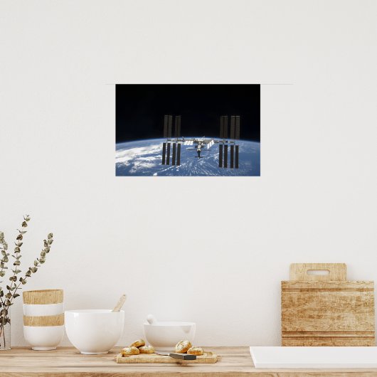 ザ国際的宇宙ステーション18 ポスター (キッチン)