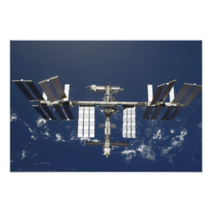ザ国際的宇宙ステーション3 フォトプリント           