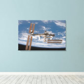 ザ国際的宇宙駅17 キャンバスプリント (インサイチュ (ウッドフロア))