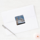 ザ国際的宇宙駅17 スクエアシール (封筒)