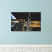 ザ国際的宇宙駅2 キャンバスプリント (インサイチュ (ウッドフロア))