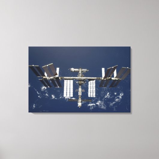 ザ国際的宇宙駅4 キャンバスプリント (正面)