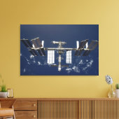 ザ国際的宇宙駅4 キャンバスプリント (インサイチュ (リビング))