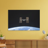 ザ国際的宇宙駅7 キャンバスプリント (インサイチュ (リビング))