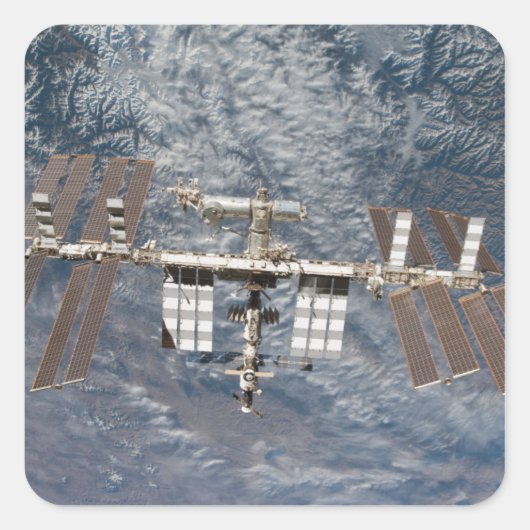 ザ国際的宇宙駅8 スクエアシール (正面)